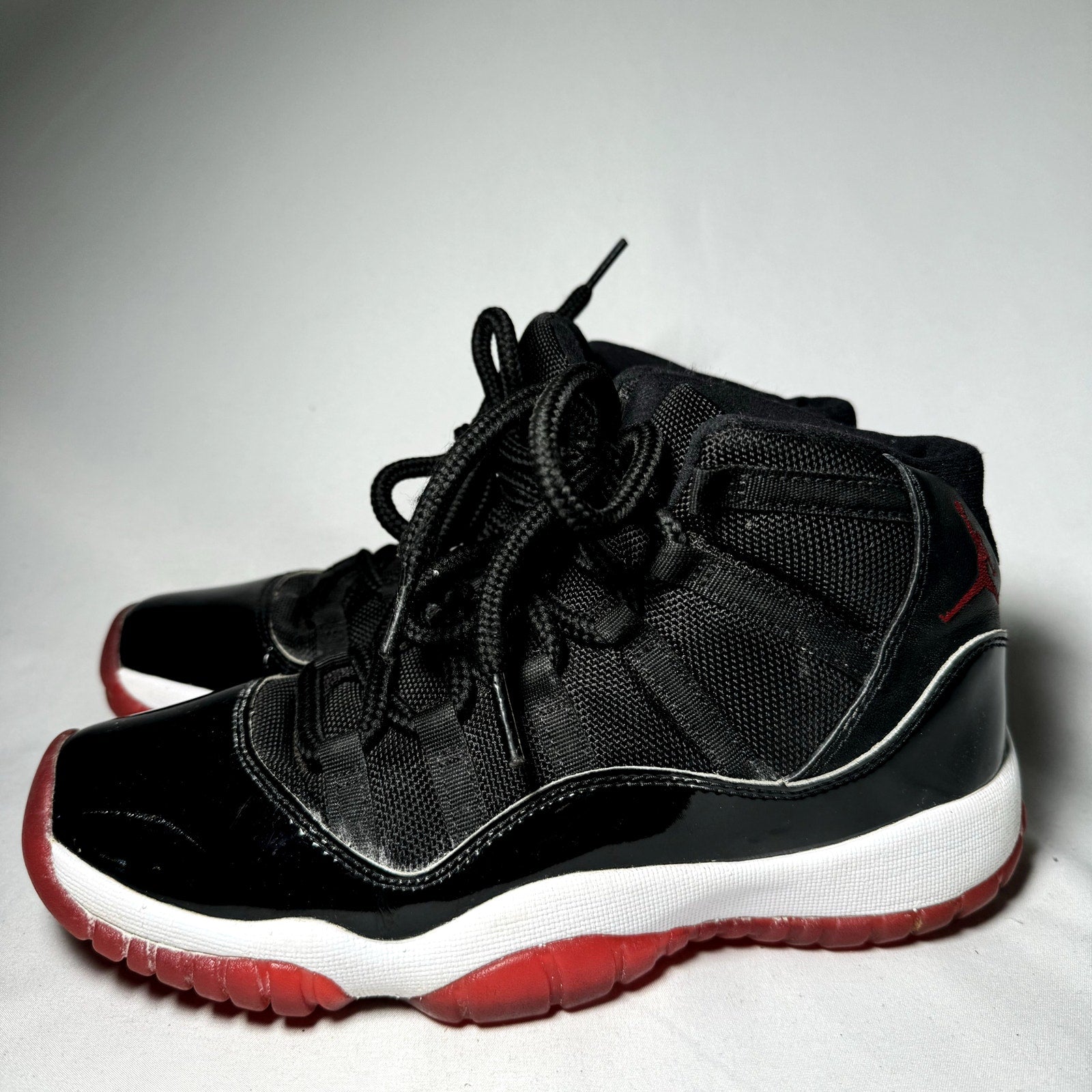 Air Jordan 11 Retro GS Bred 2019 Kids Shoes - Size 6