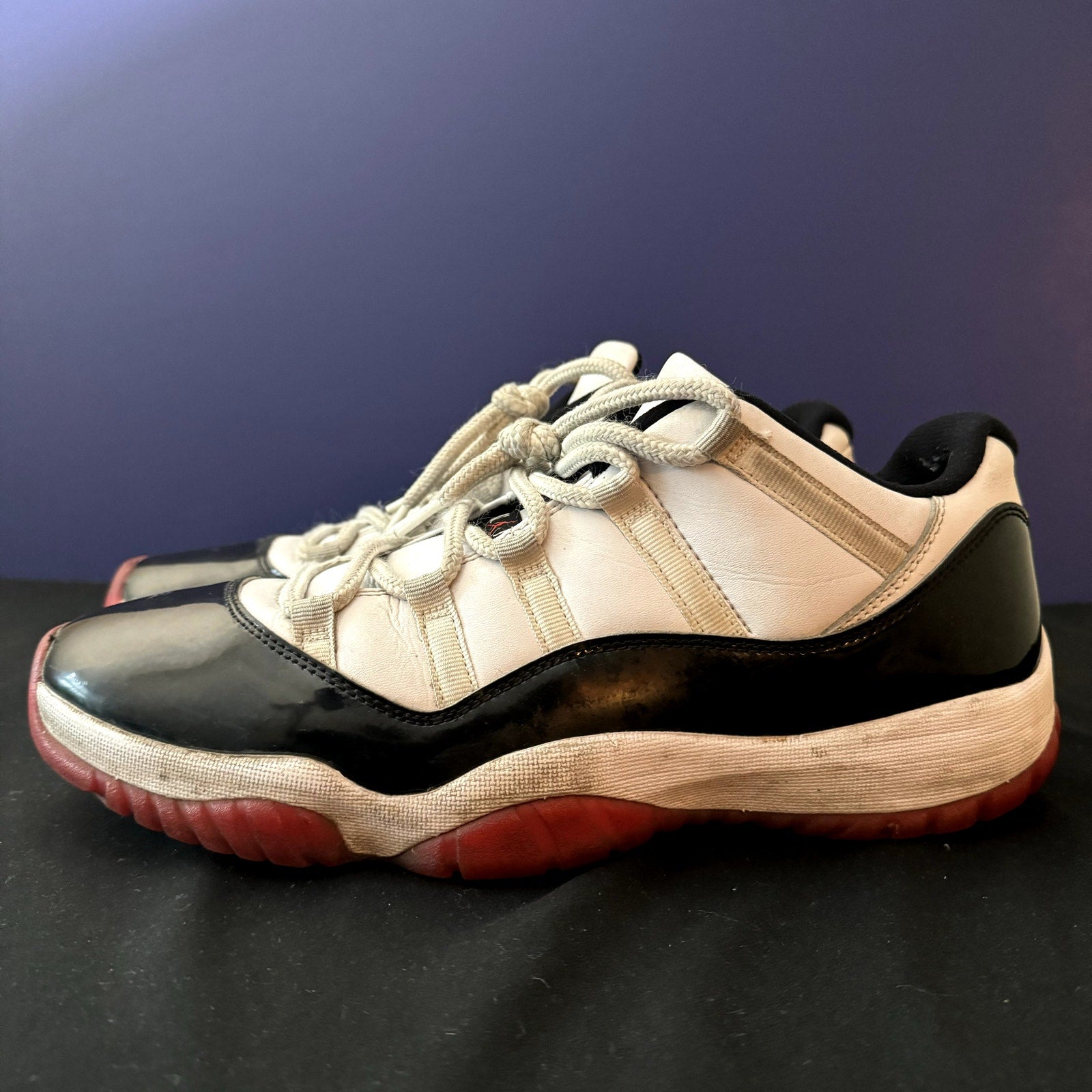 Air Jordan 11 Retro Low Concord-Bred Men's Shoes - Size 12