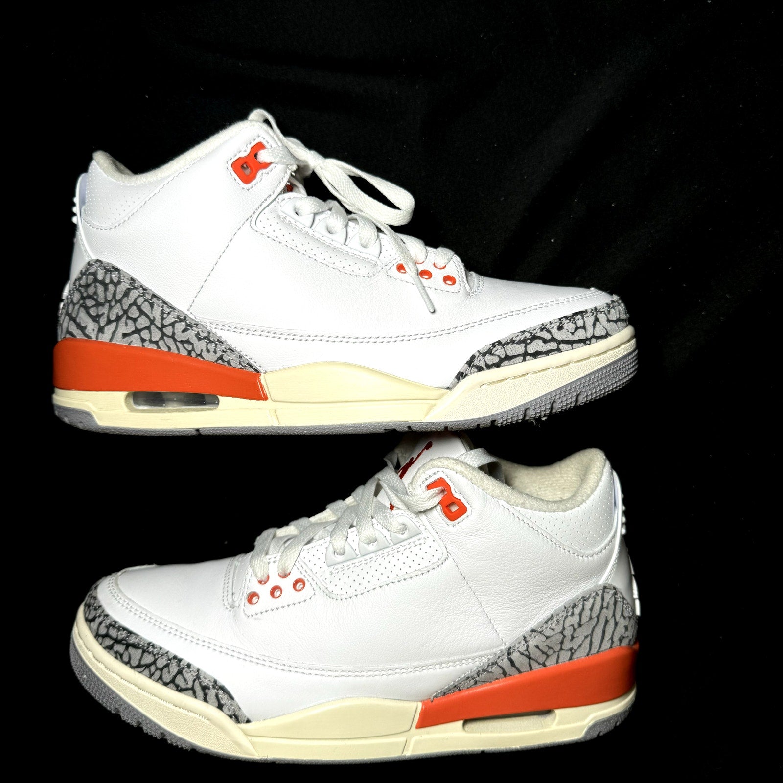 Air Jordan 3 Retro Georgia Peach Women's Shoes - Size 9