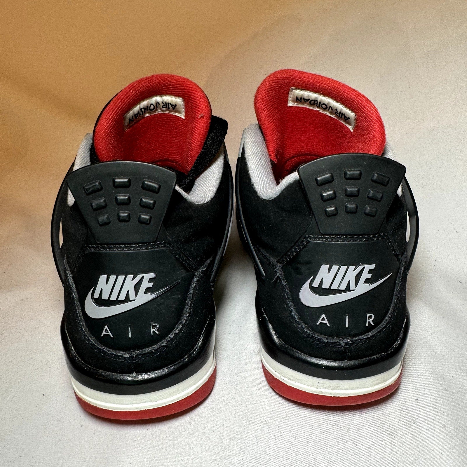 Air Jordan 4 Retro OG GS Bred 2019 Kids Shoes - Size 6