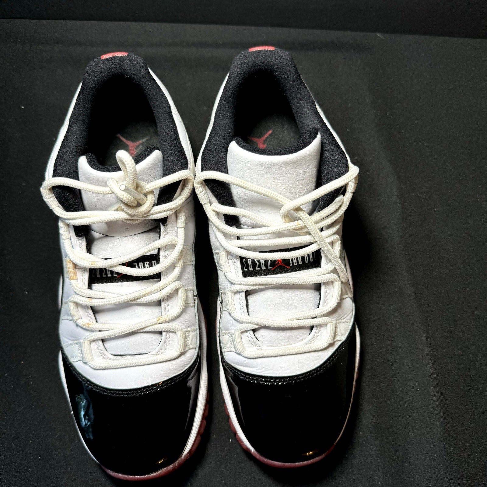 Air Jordan 11 Retro Low GS Concord-Bred Kids Shoes - Size 6.5