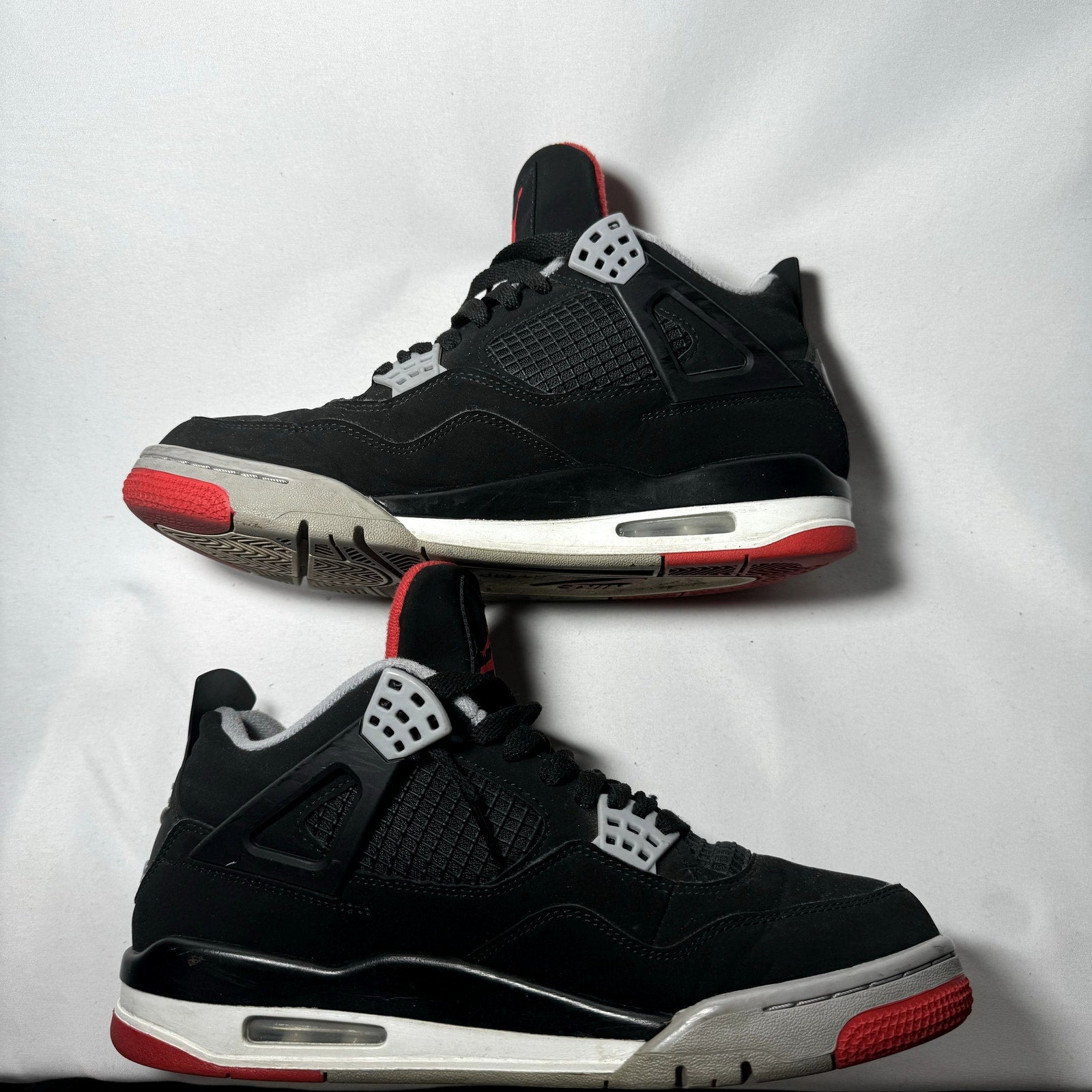 Air Jordan 4 Retro OG Bred 2019 Men's Shoes - Size 8.5