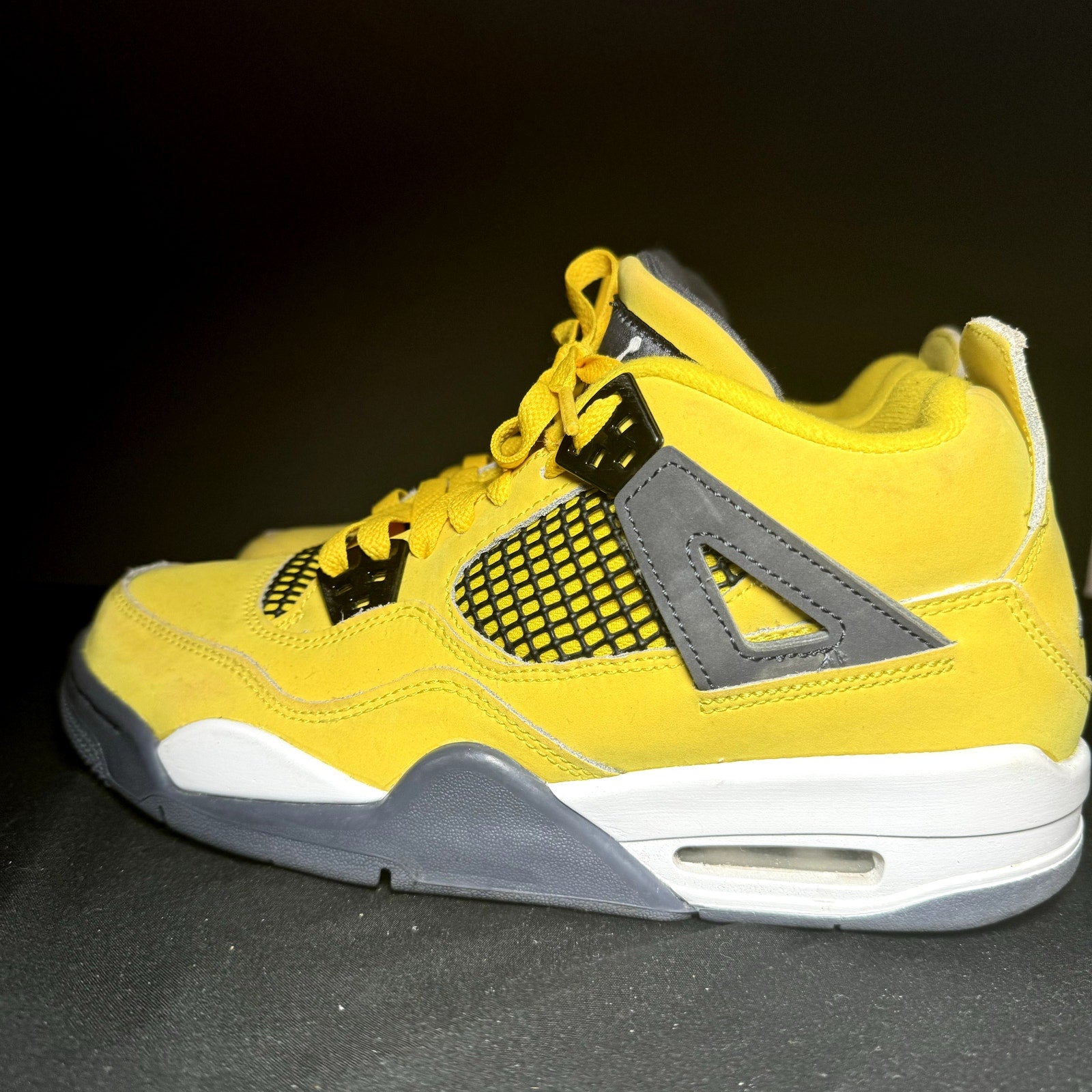 Air Jordan 4 Retro GS Lightning 2021 Kids Shoes - Size 6.5