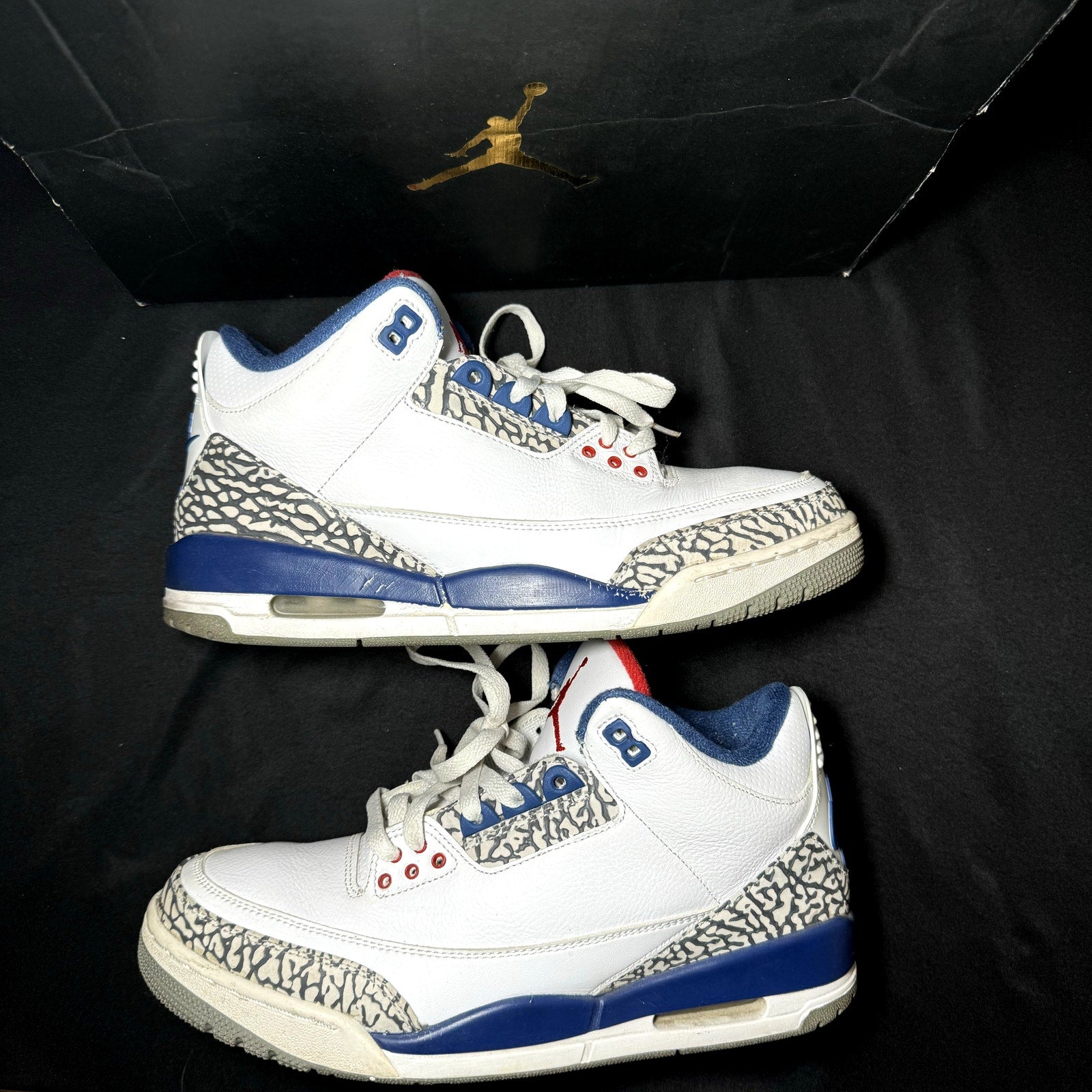 Air Jordan 3 Retro OG True Blue 2016 Men's Shoes - Size 10