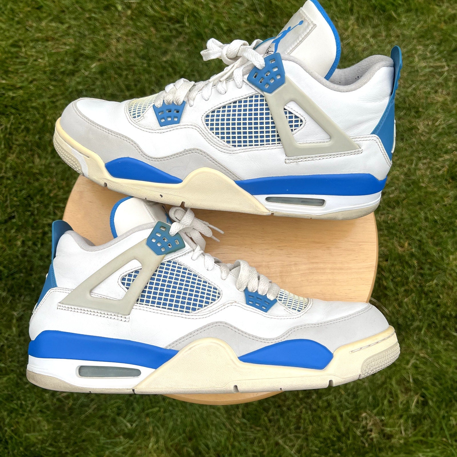 Air Jordan 4 Retro Military Blue 2012 Men's Shoes -Size 12