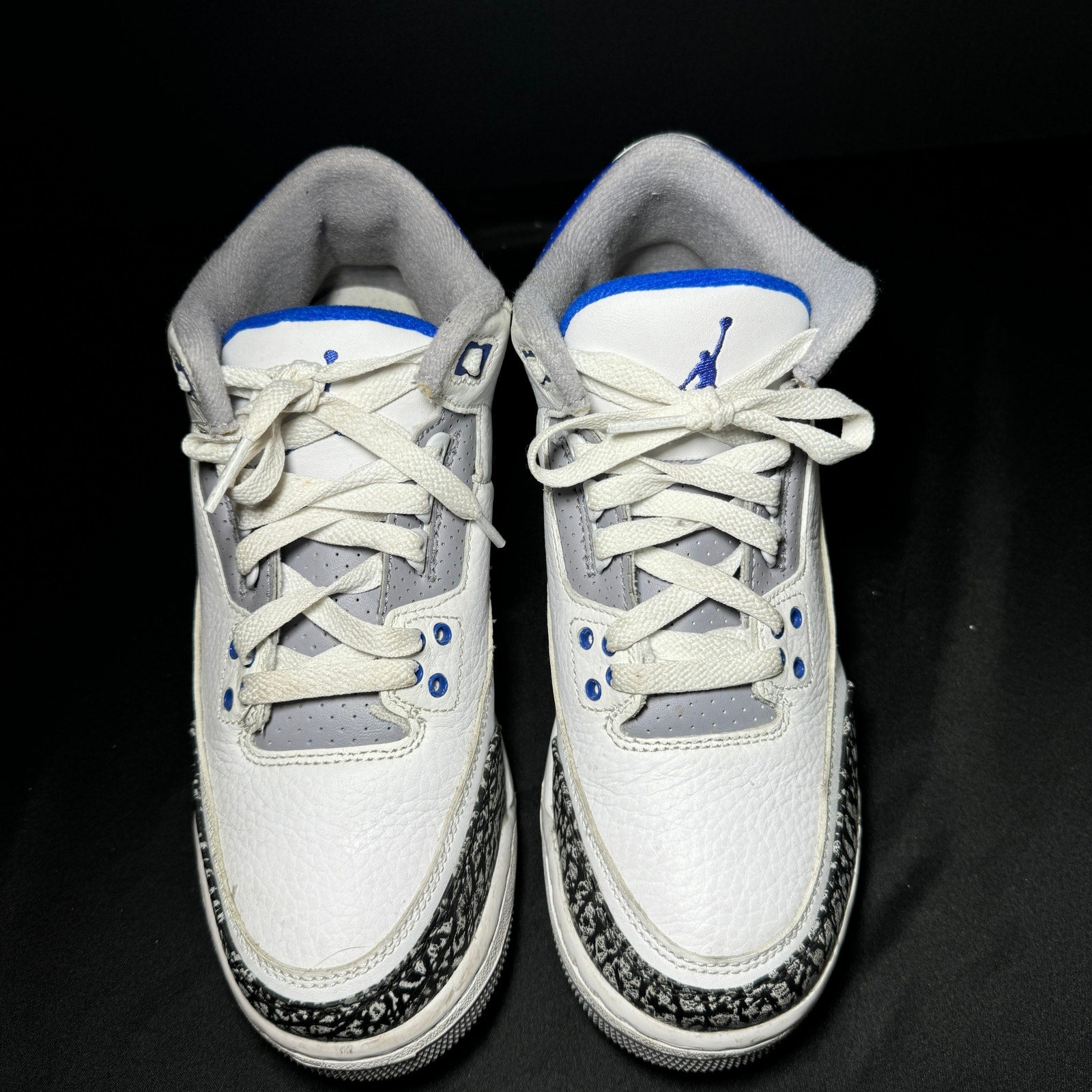 Air Jordan 3 Retro Racer Blue Men's Shoes - Size 10