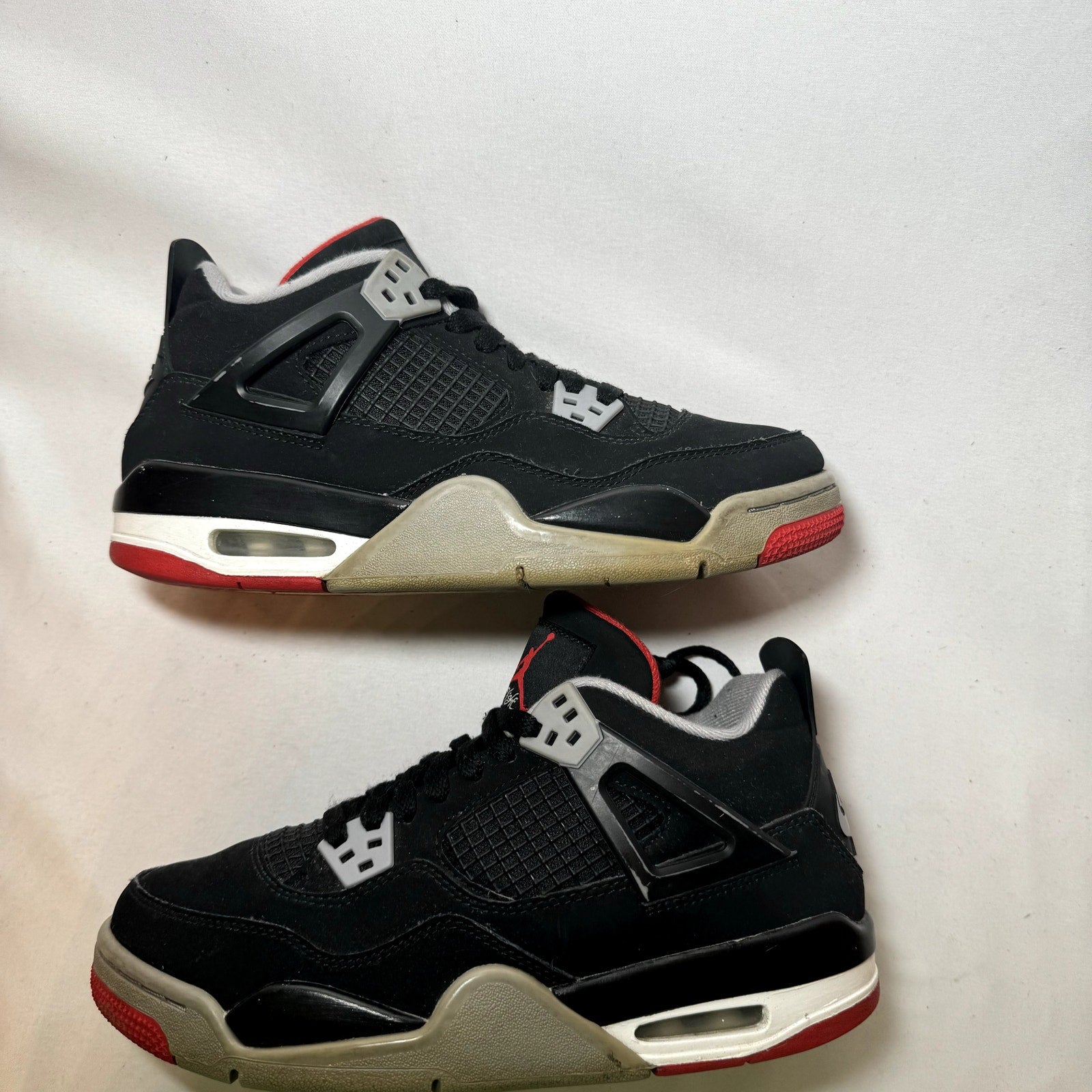 Air Jordan 4 Retro OG GS Bred 2019 Kids Shoes - Size 6