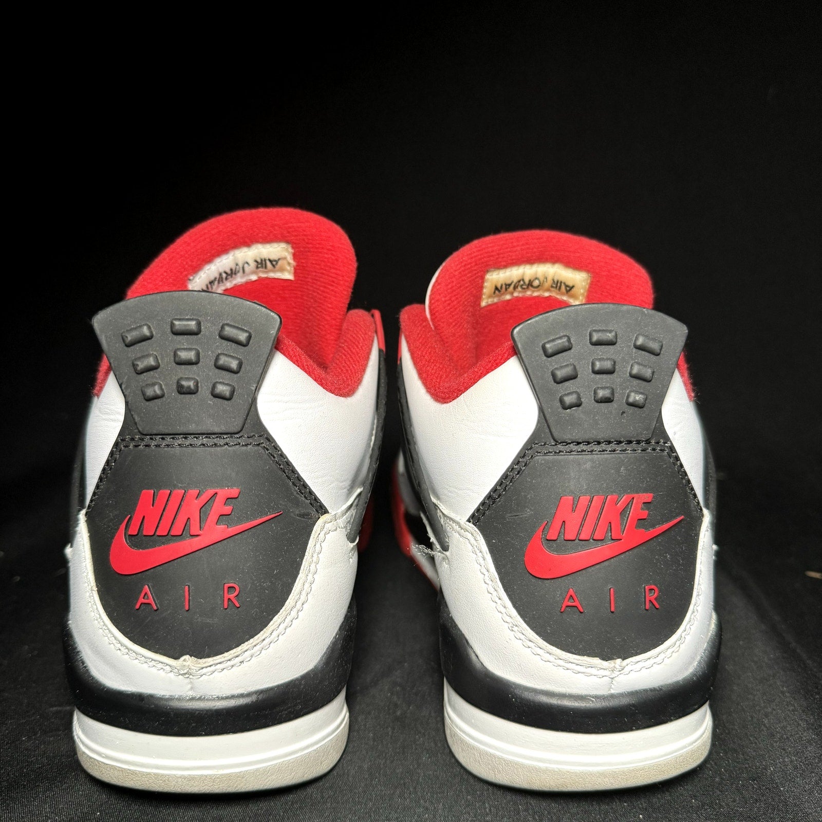 Air Jordan 4 Retro OG GS Fire Red 2020 Kids Shoes - Size 7