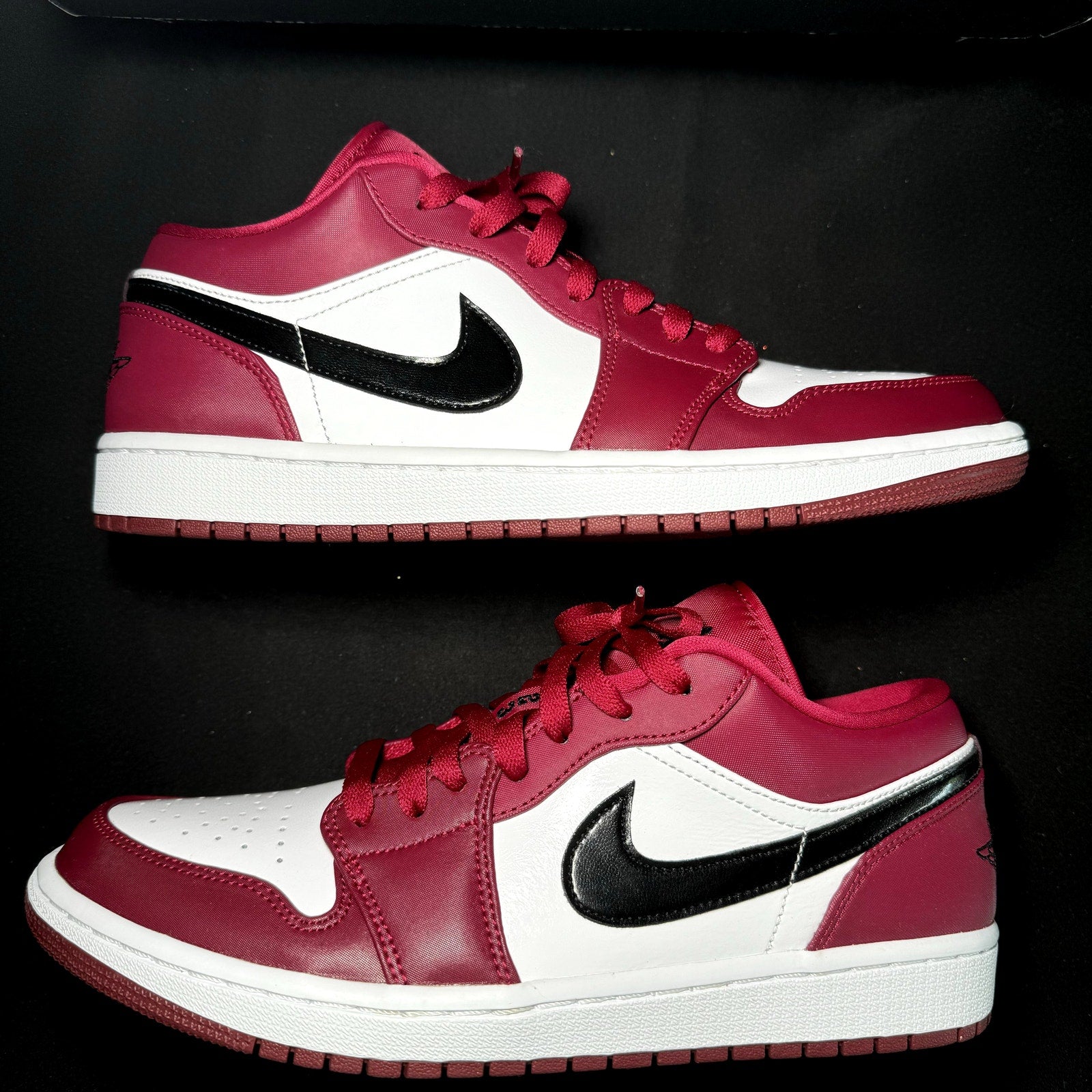 Air Jordan 1 Low Noble Red 2020 Men's Shoes  - Size 10