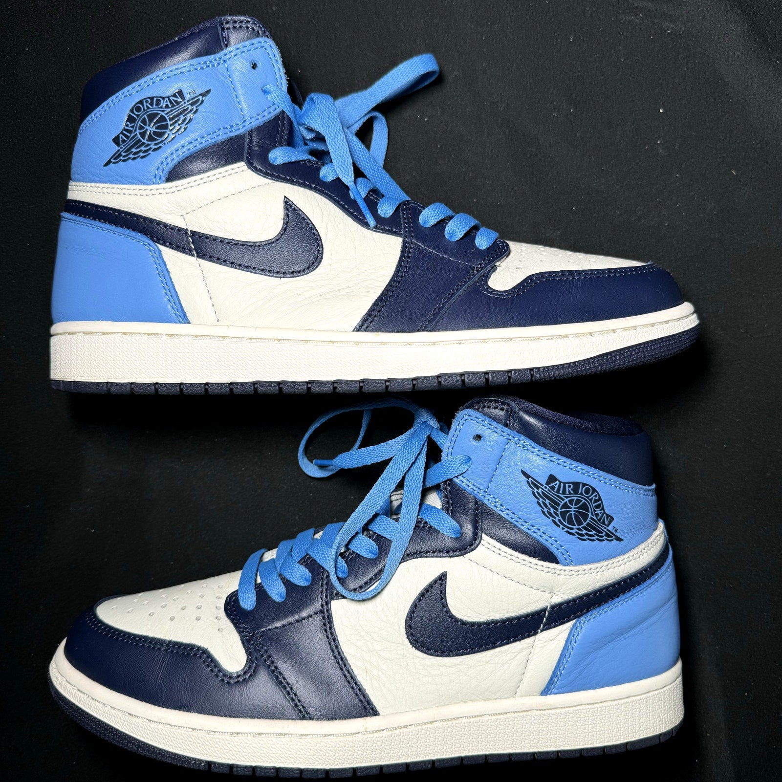 Air Jordan 1 Retro High OG Obsidian 2019 Men's Shoes - Size 9.5