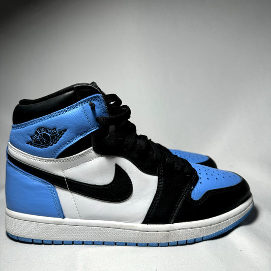 Air Jordan 1 Retro High OG UNC Toe Men's Shoes - Size 8