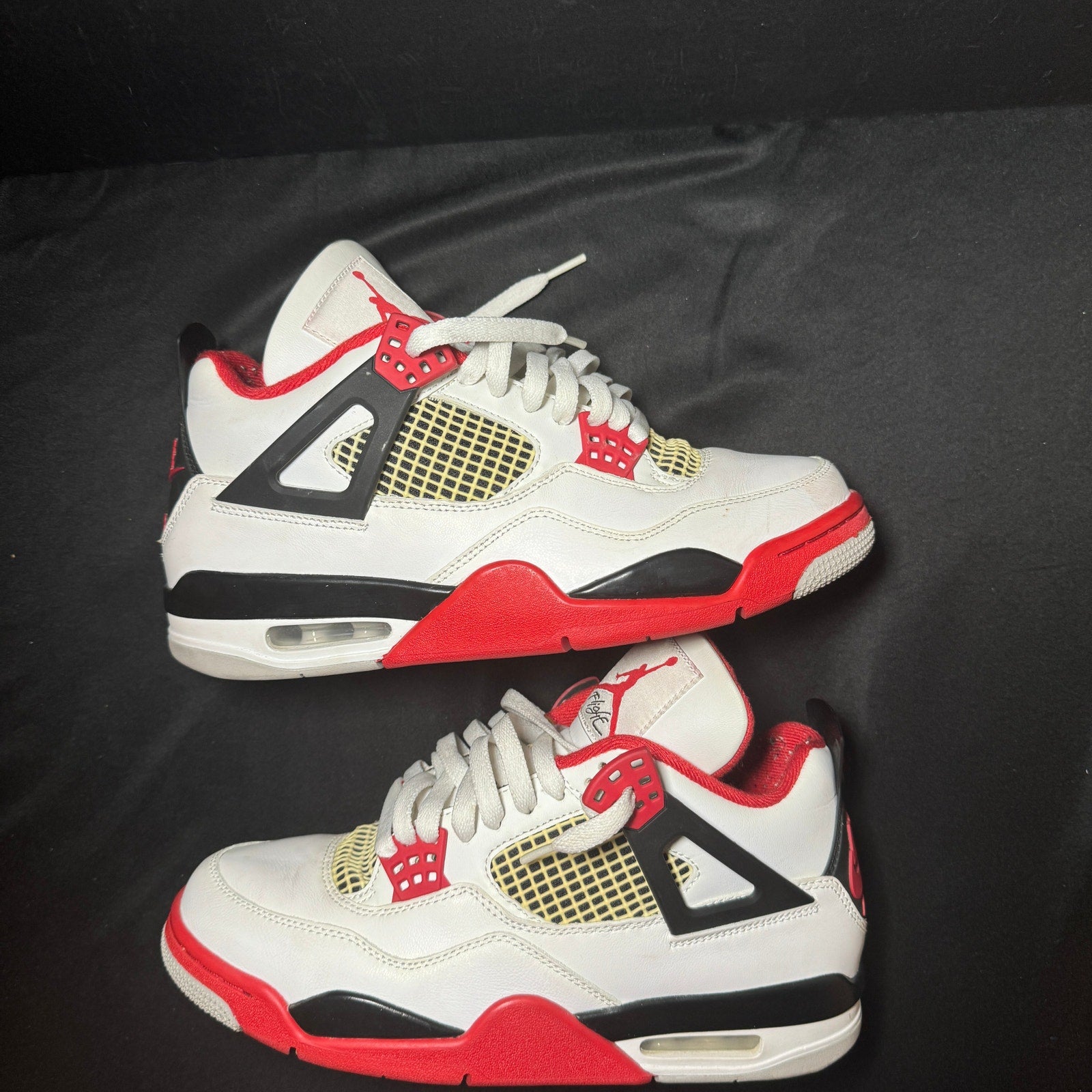 Air Jordan 4 Retro OG Fire Red 2020 Men's Shoes - Size 8