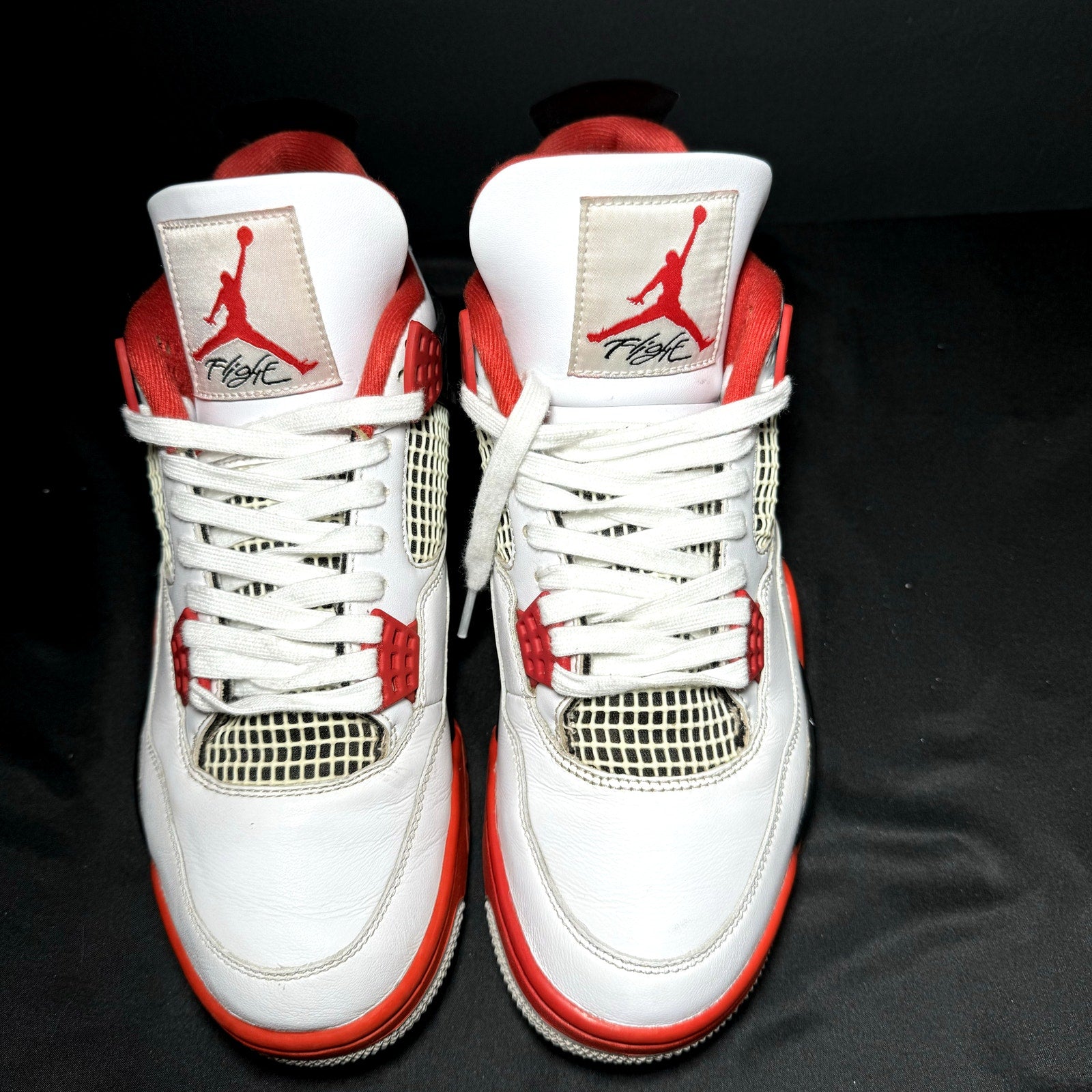 Air Jordan 4 Retro OG Fire Red 2020 Men's Shoes - Size 9.5