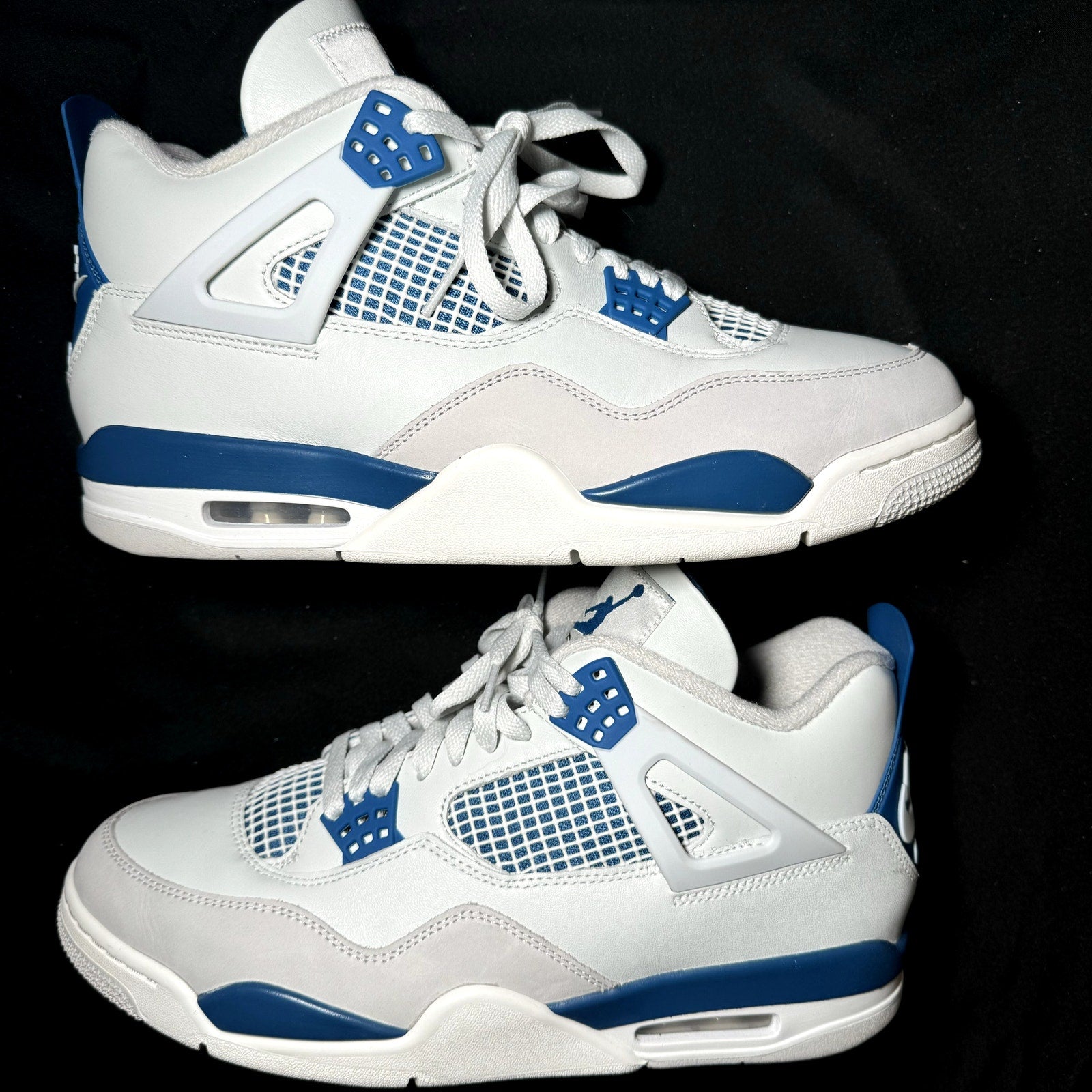 Air Jordan 4 Retro Military Blue 2024 Men's Shoes - Size 11.5