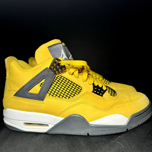 Air Jordan 4 Retro Lightning 2021 Men's Shoes - Size 10.5