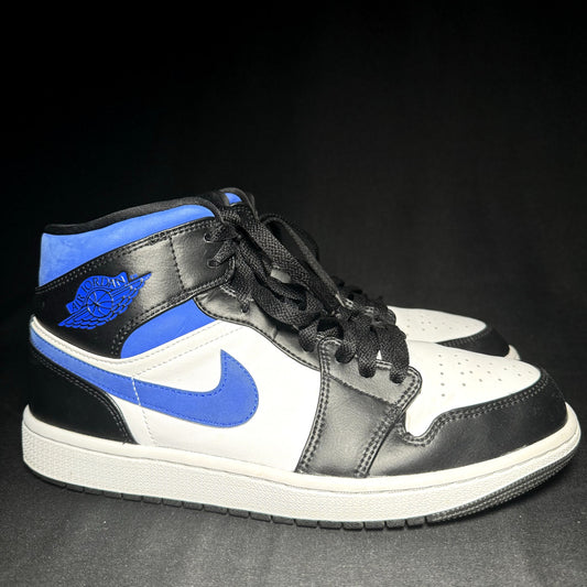 Air Jordan 1 Mid Racer Blue 2021 Men's Shoes - Size 9.5