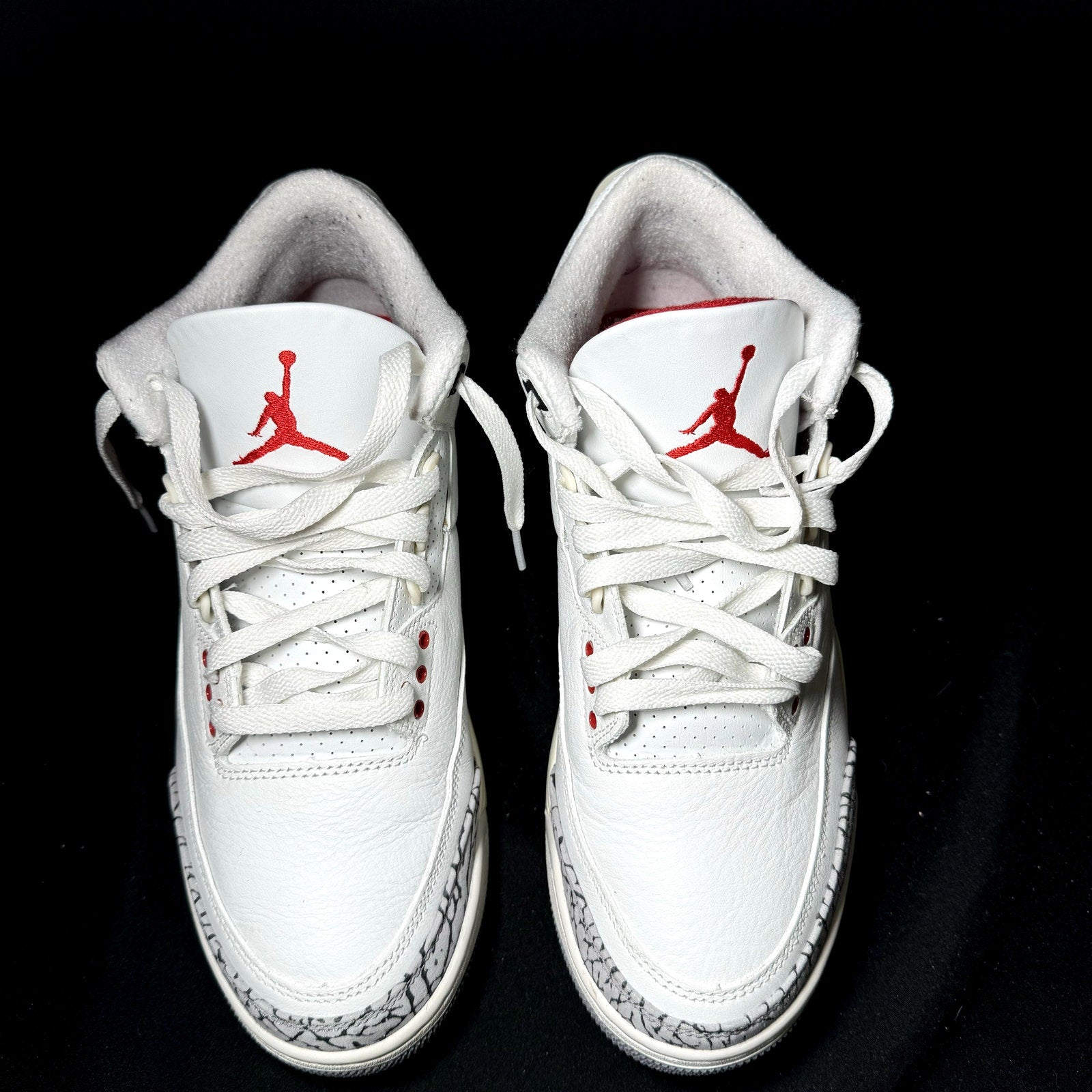 Air Jordan 3 Retro White Cement Reimagined Men's Shoes - Size 8