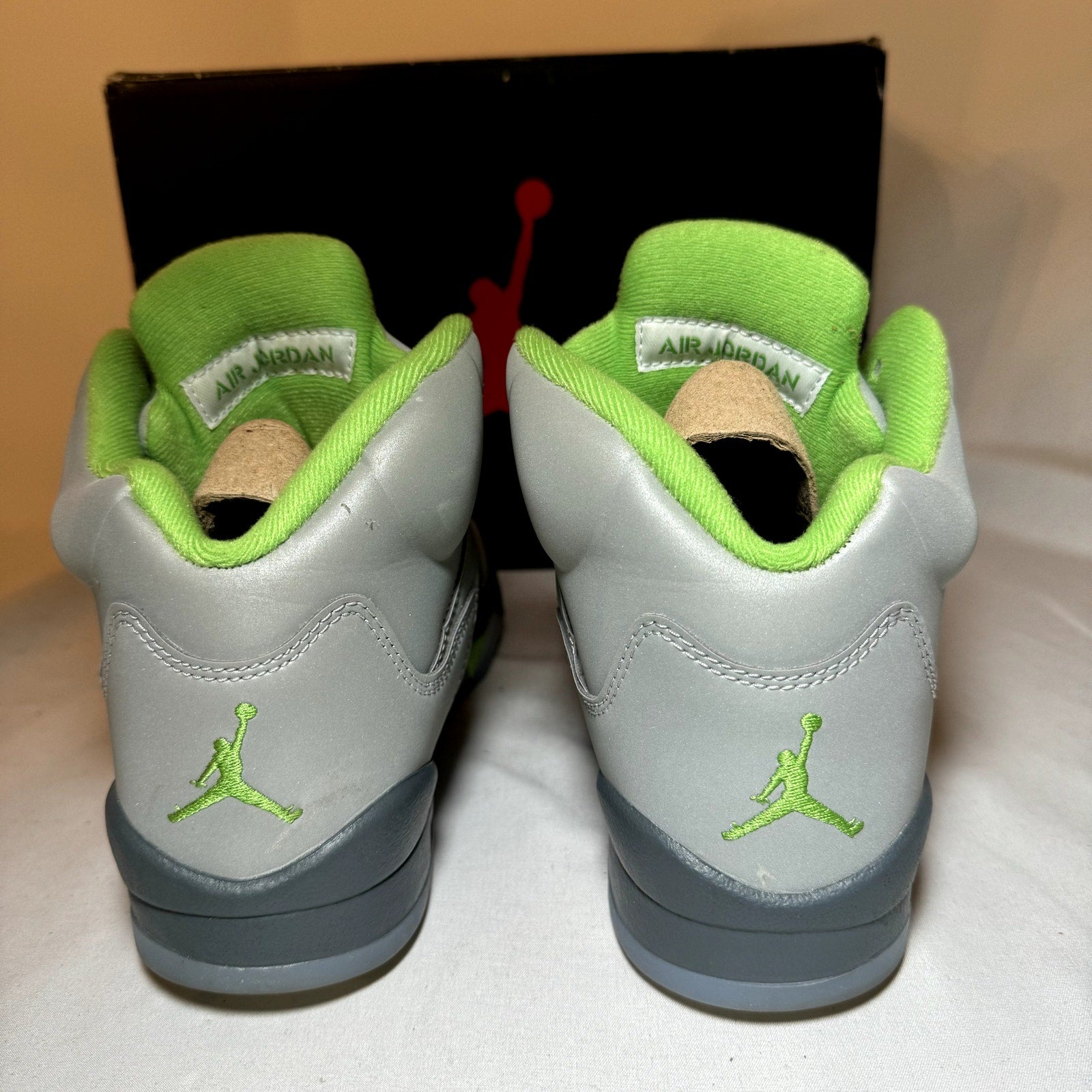 Air Jordan 5 Retro GS Green Bean 2022 Kids Shoes - Size 5.5