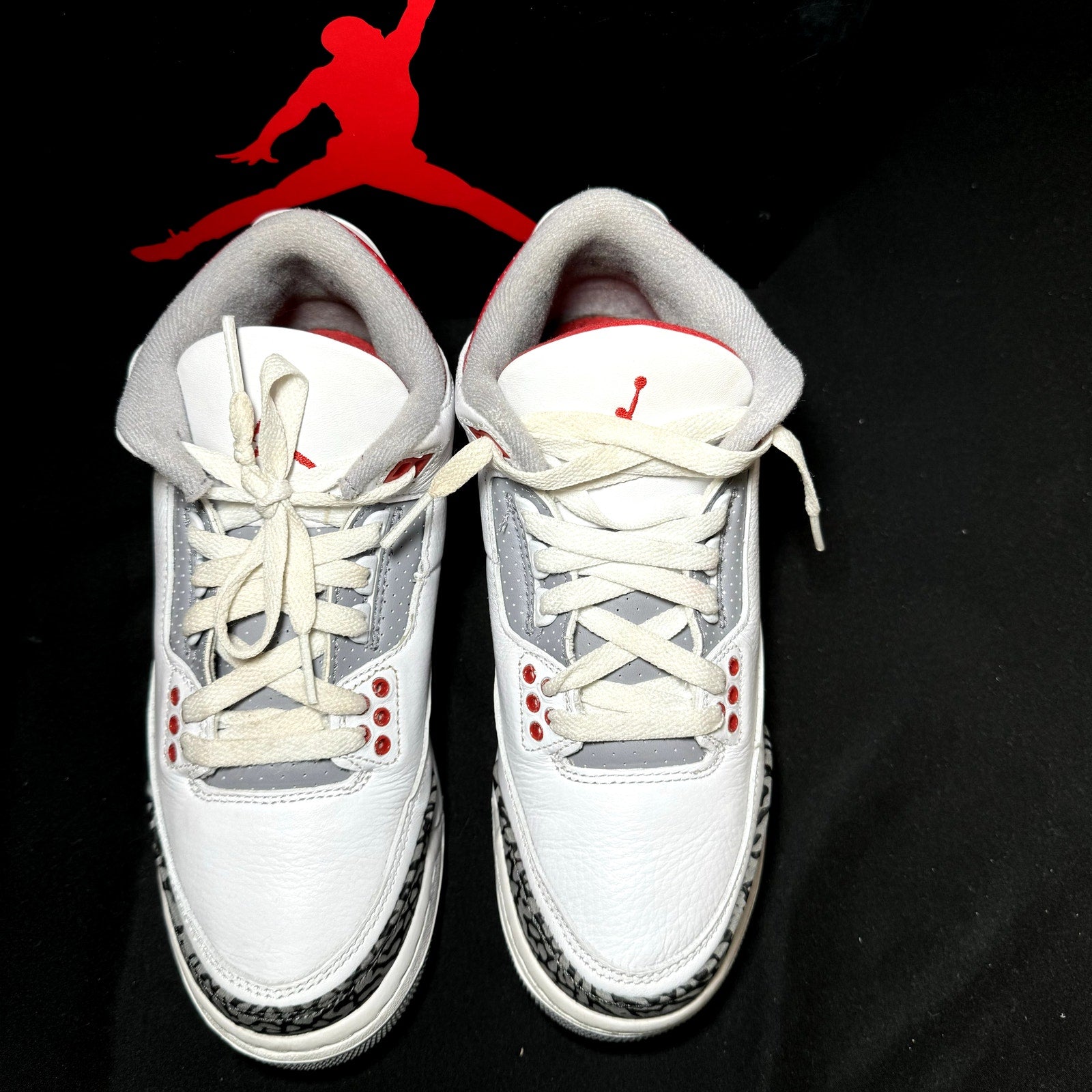 Air Jordan 3 Retro GS Fire Red 2022 Kids Shoes - Size 5