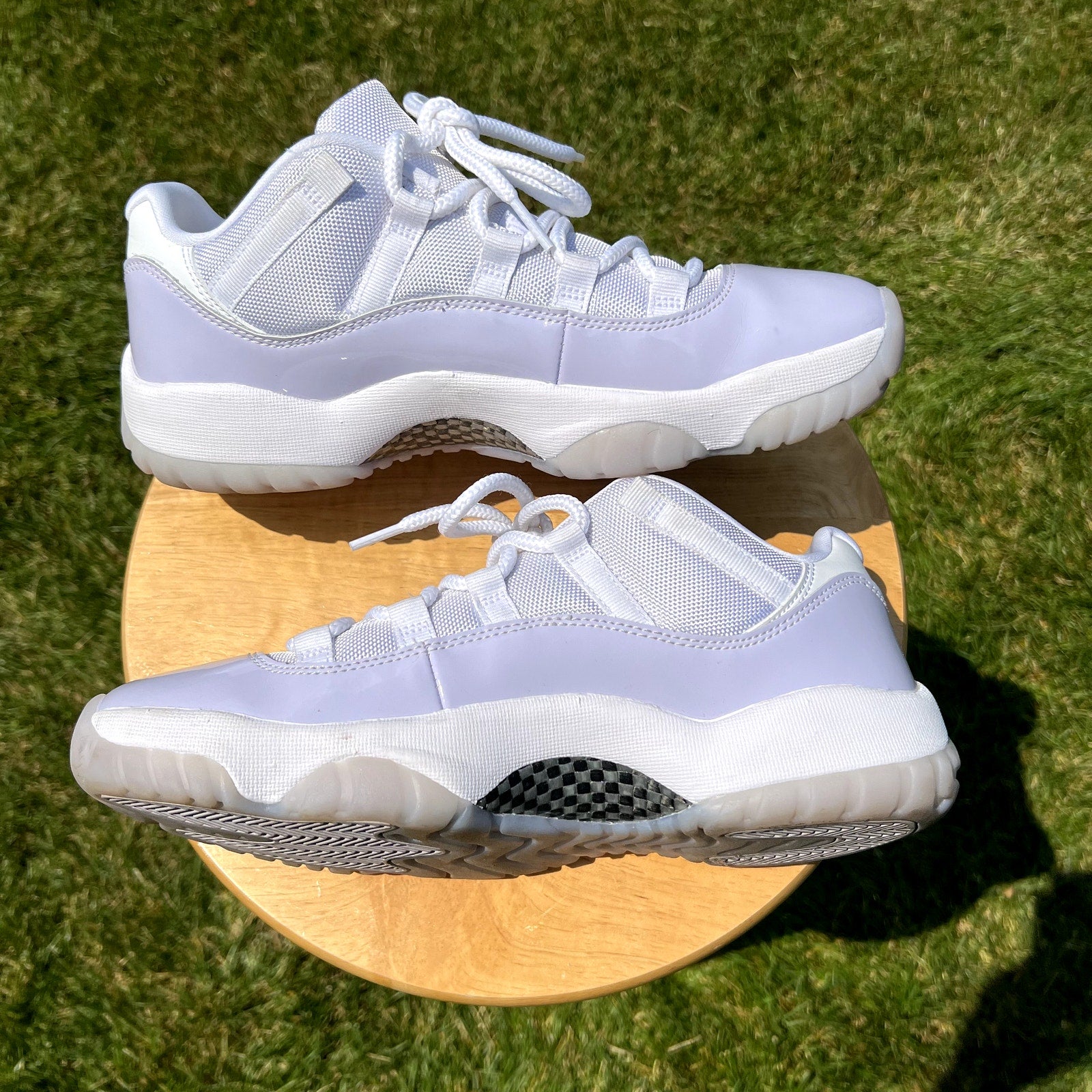 Air Jordan 11 Retro Low Pure Violet Women's Shoes - Size 10.5