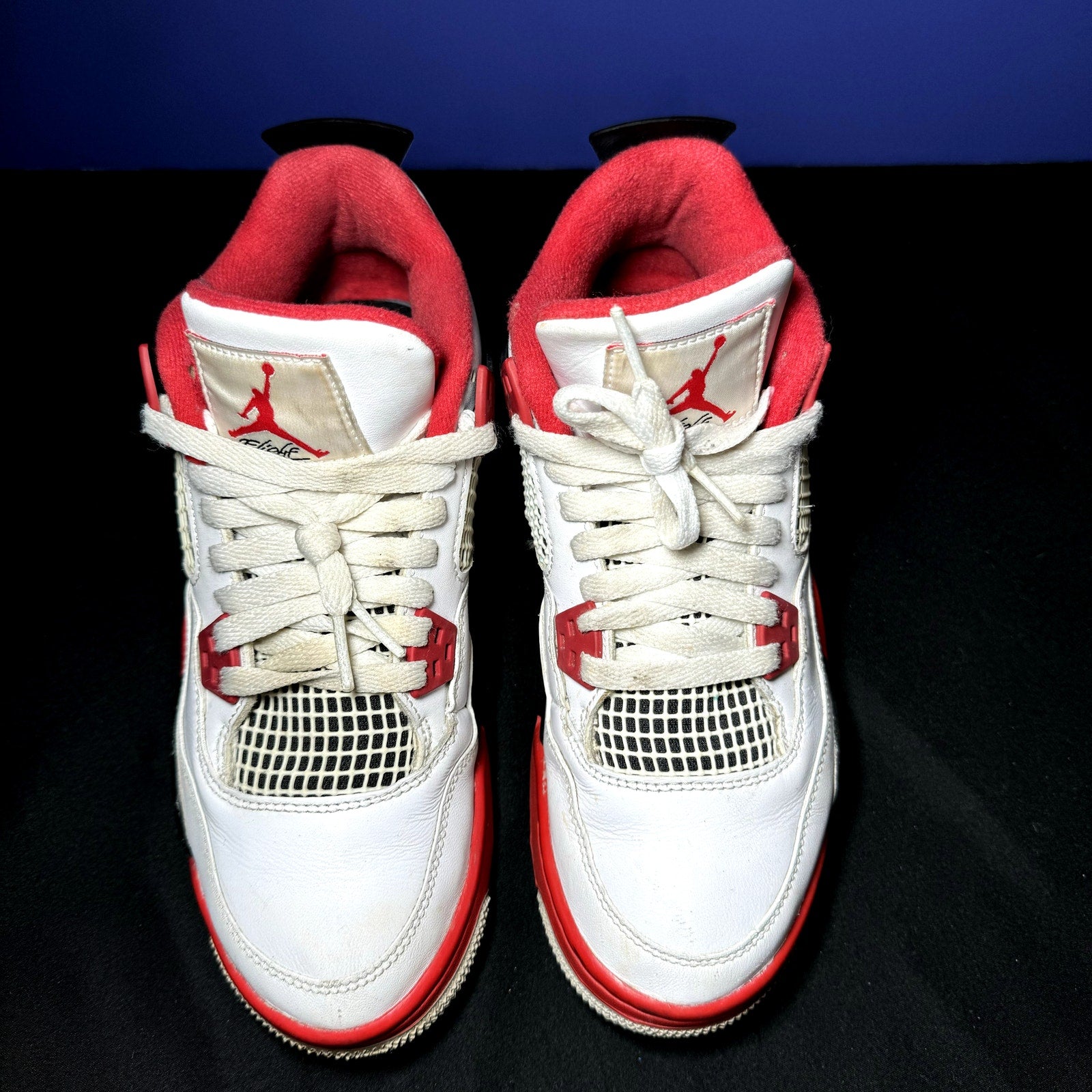 Air Jordan 4 Retro OG GS Fire Red 2020 Kids Shoes - Size 6.5