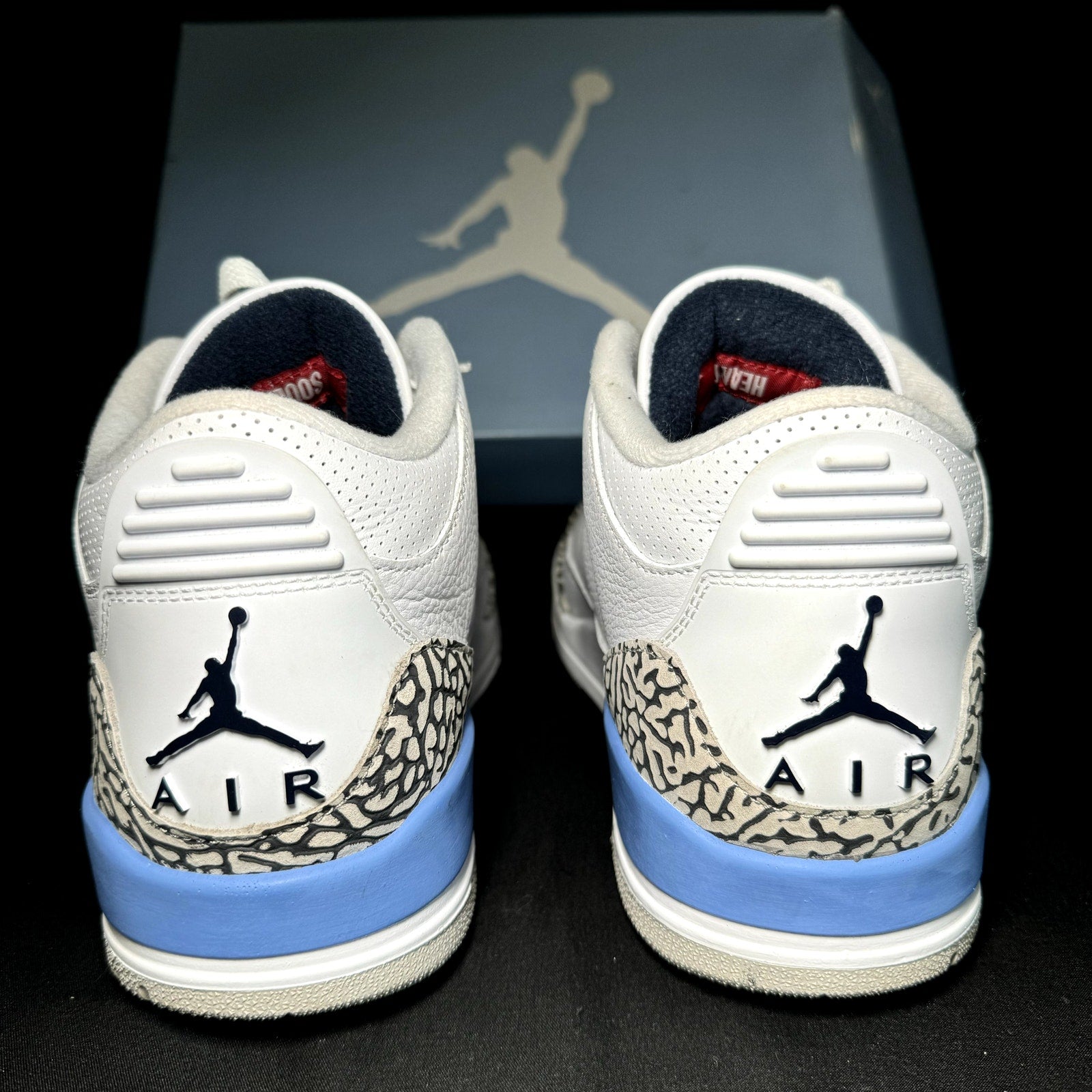 Air Jordan 3 Retro UNC Men's Shoes - Size 8.5