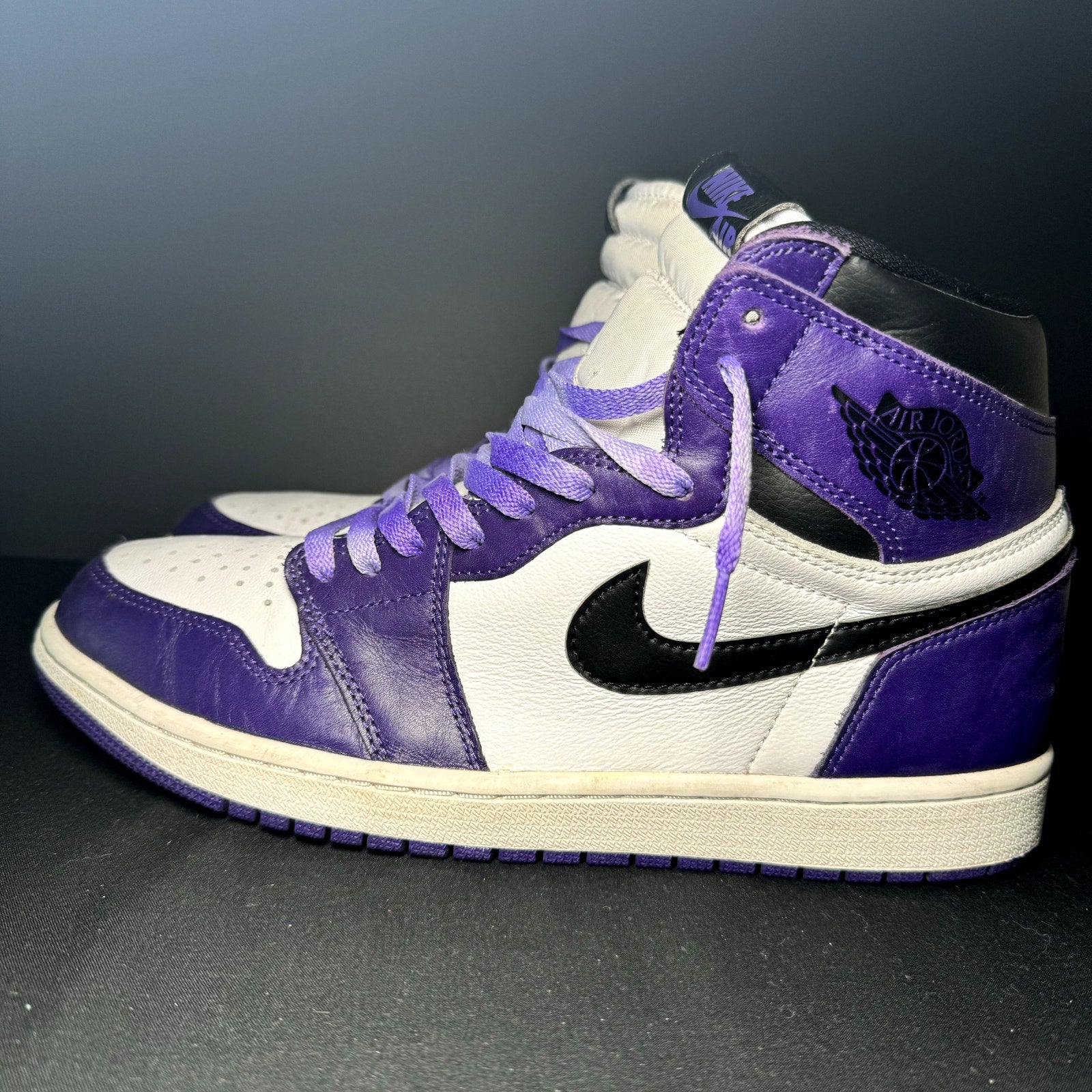 Air Jordan 1 Retro High OG Court Purple 2.0 Men's Shoes - Size 10