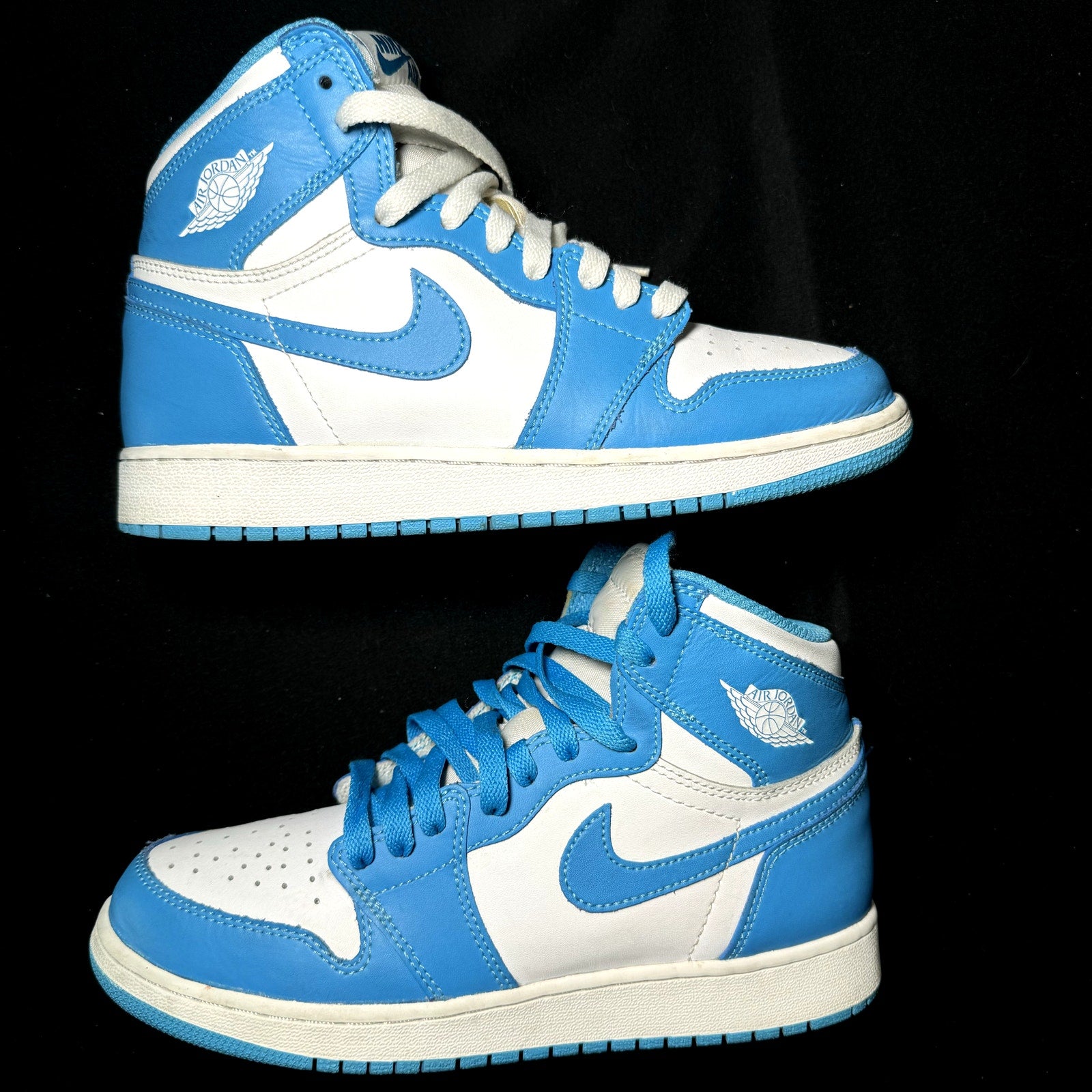 Air Jordan 1 Retro High OG BG UNC Kids Shoes - Size 6