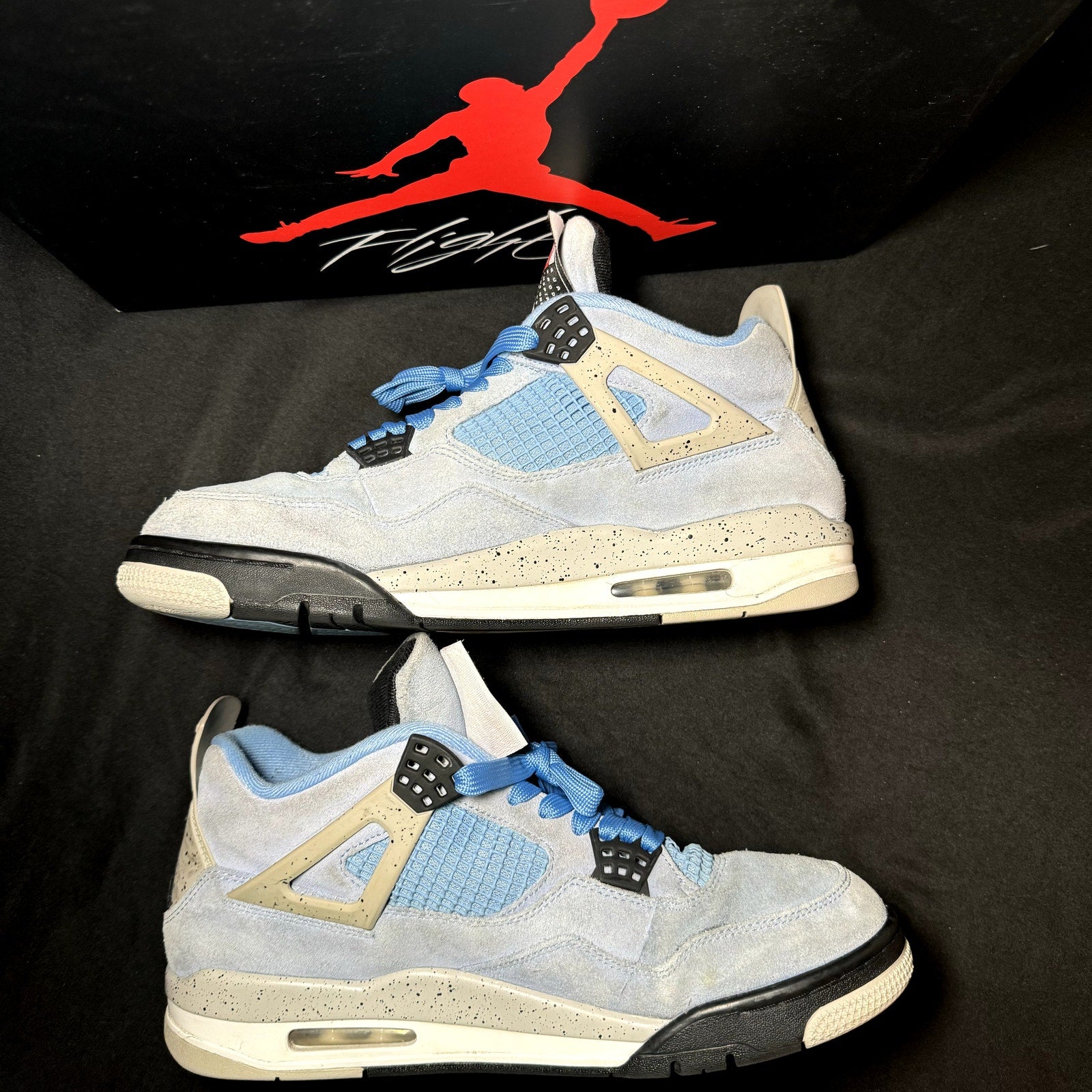 Air Jordan 4 Retro University Blue Men's Shoes - Size 11