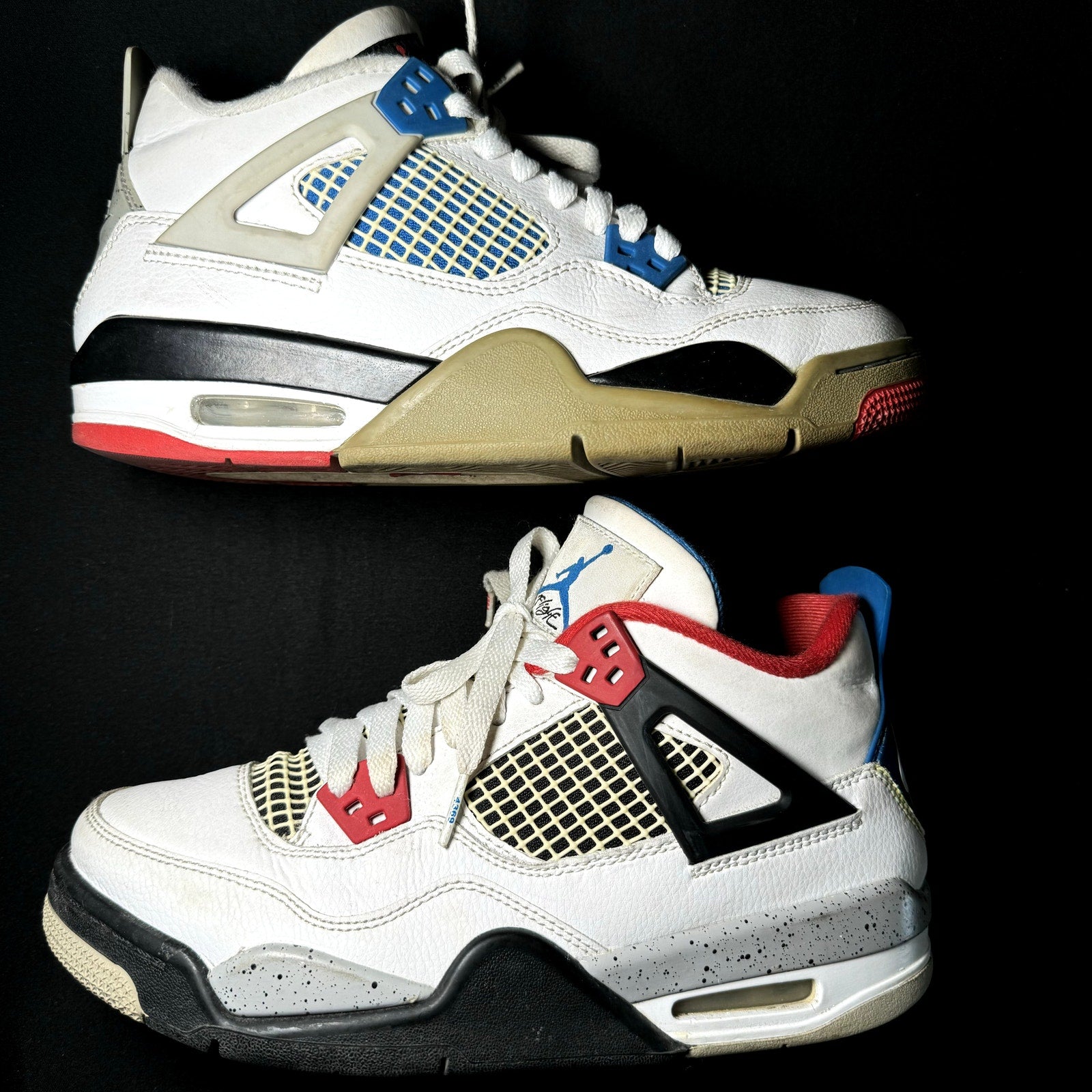 Air Jordan 4 Retro SE GS What The 4 2019 Kids Shoes  - Size 6