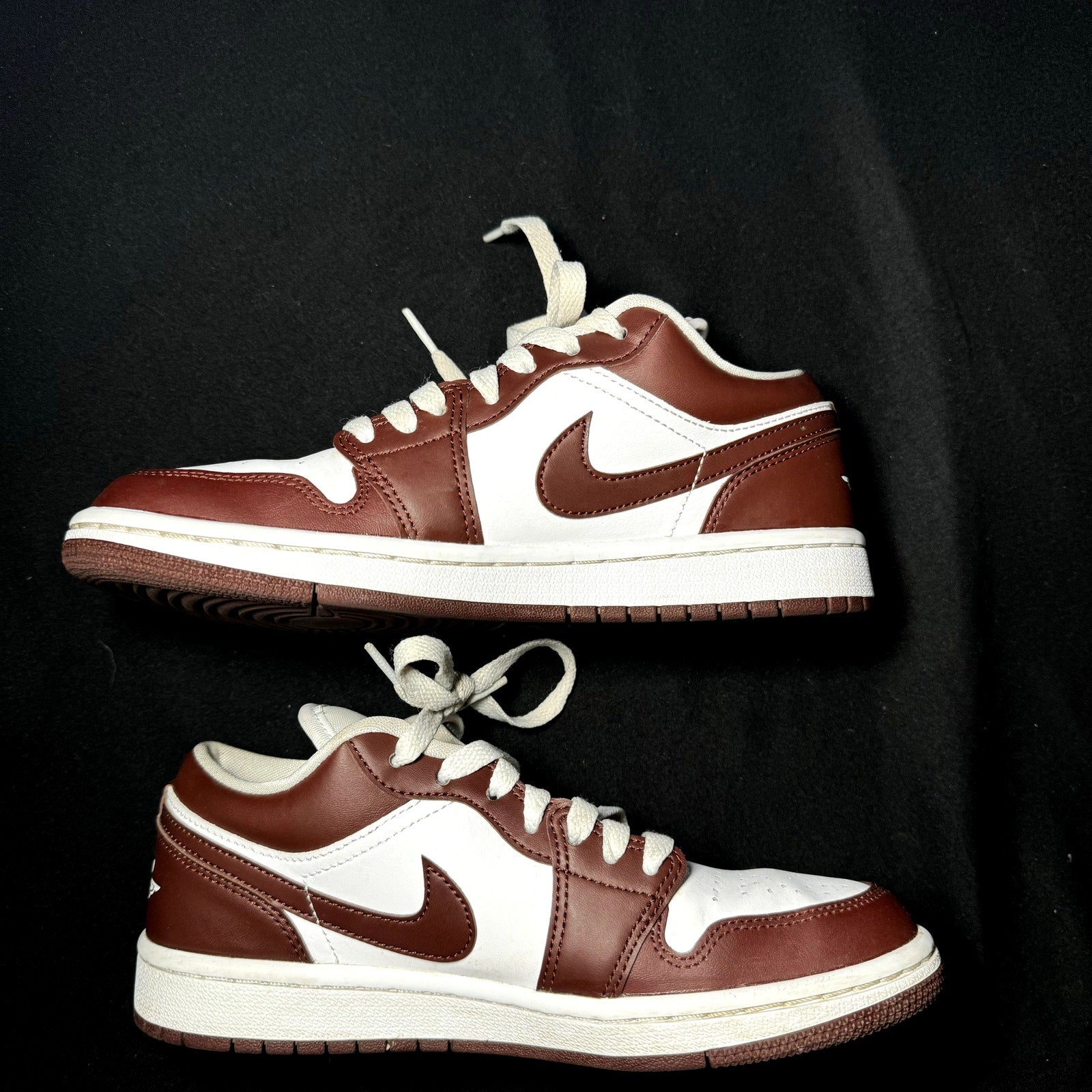 Air Jordan 1 Low Bronze Eclipse Women's Shoes - Size 6.5