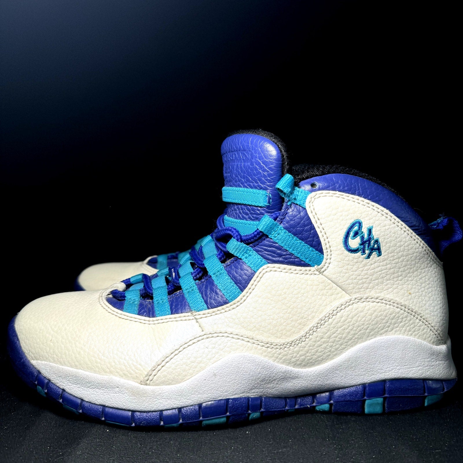 Air Jordan 10 Retro Charlotte Hornets Men's Shoes - Size 8