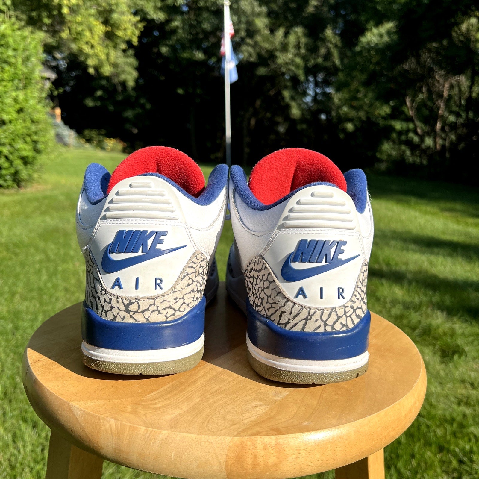 Air Jordan 3 Retro OG True Blue 2016 Men's Shoes - Size 10.5