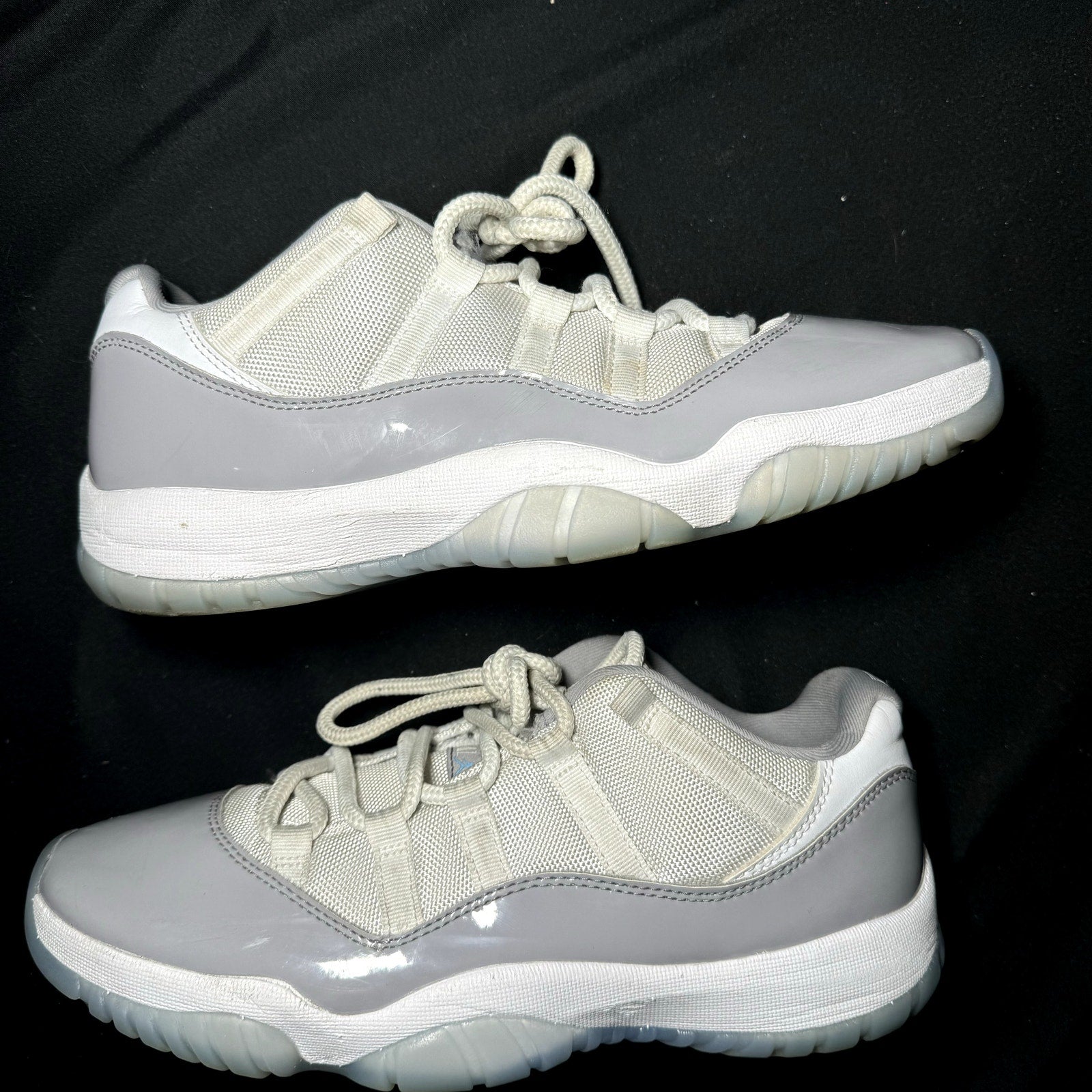 Air Jordan 11 Retro Low Cement Grey Men's Shoes - Size 9.5