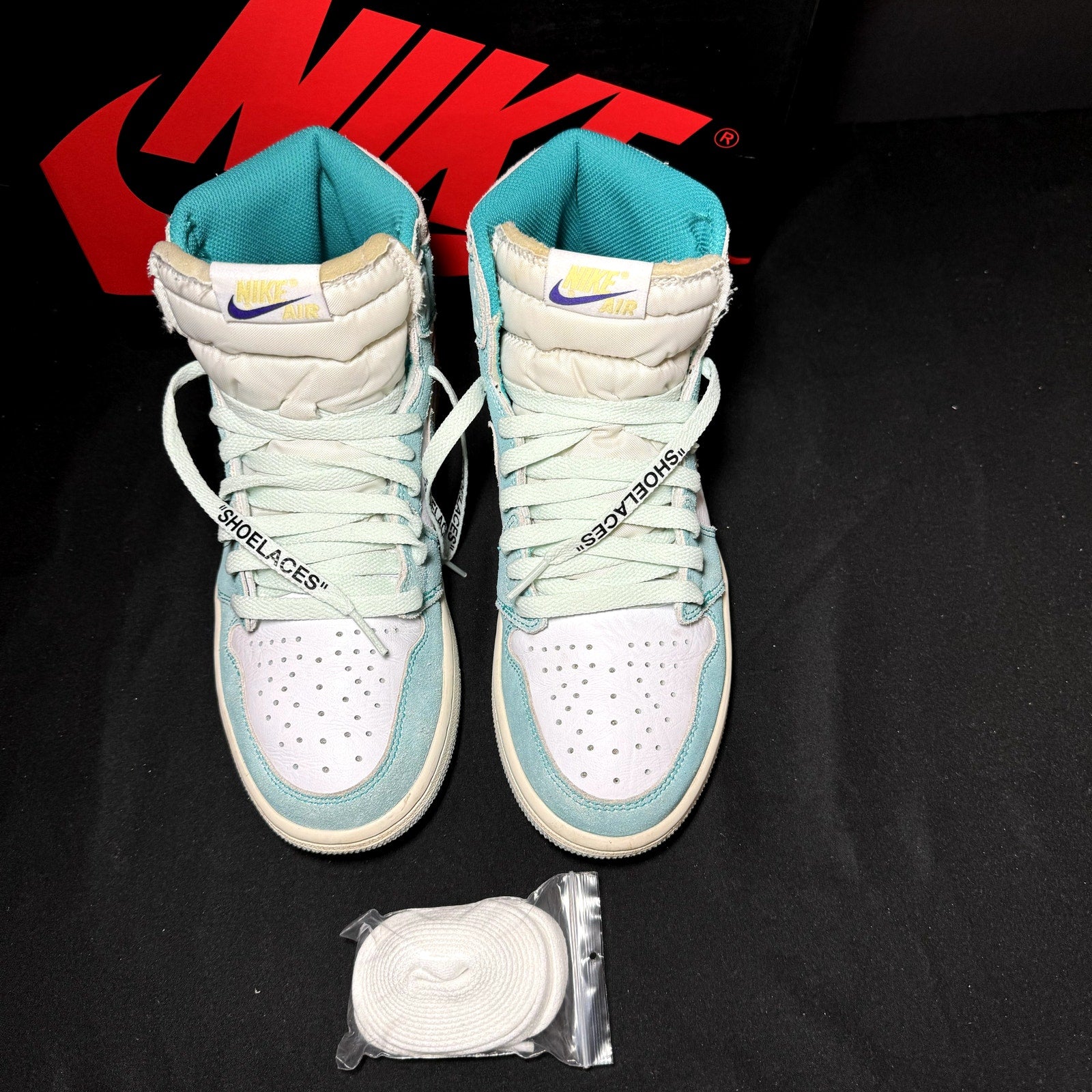 Air Jordan 1 Retro High OG Turbo Green Men's Shoes - Size 8