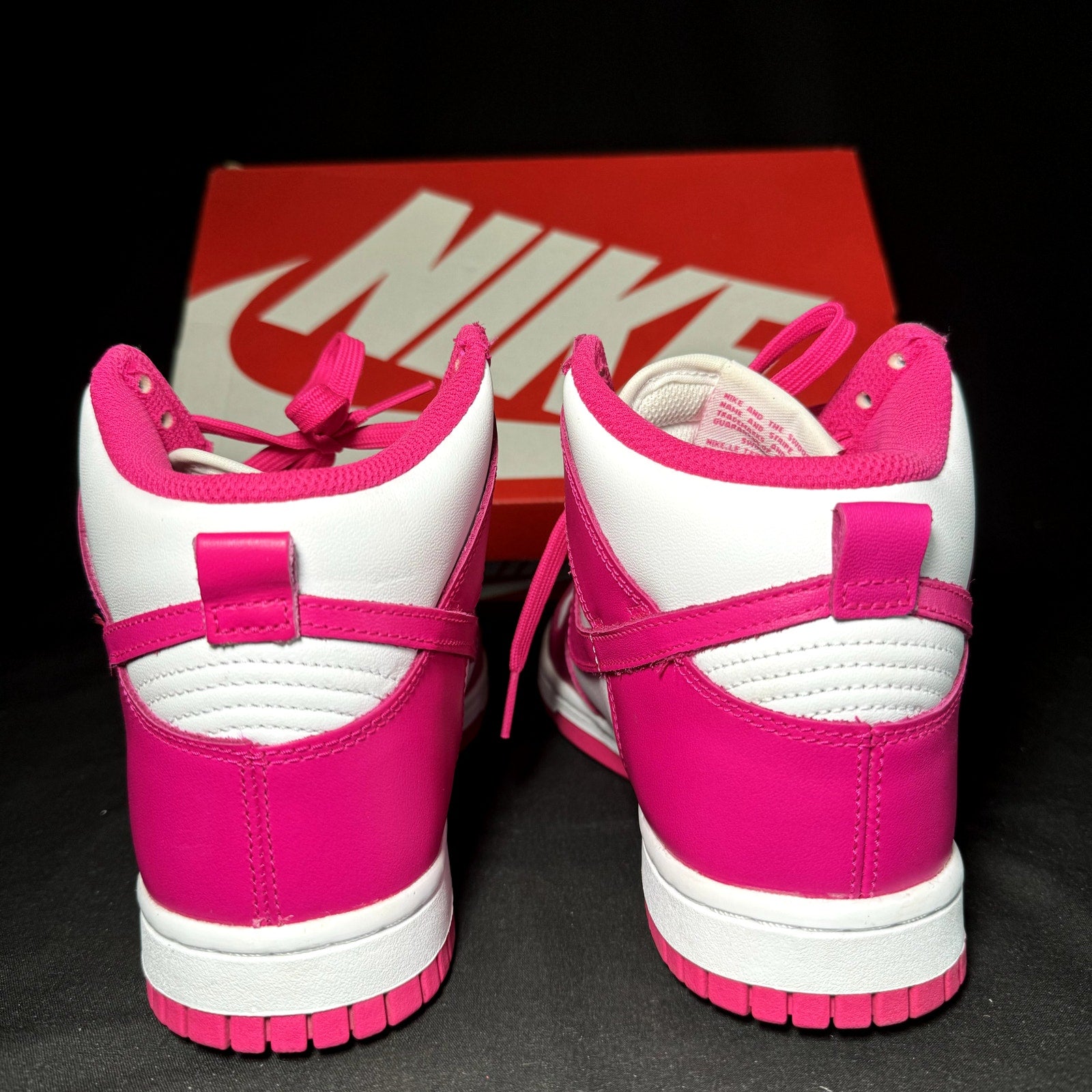 Nike Dunk High Pink Prime 2021 Women's Shoes - Size 7