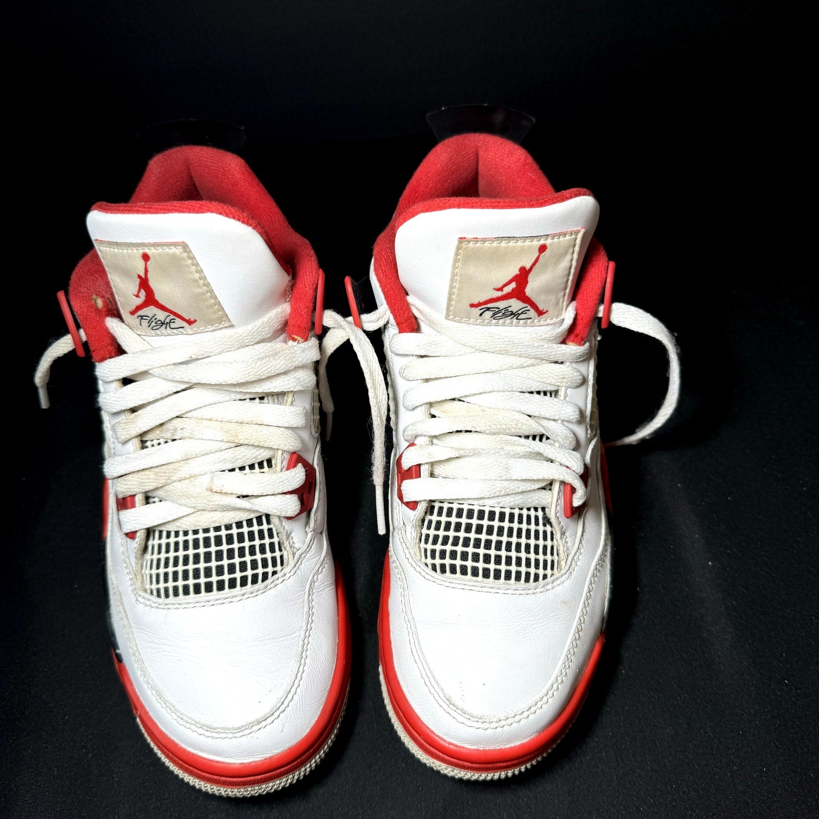 Air Jordan 4 Retro OG GS Fire Red 2020 Kids Shoes - Size 6