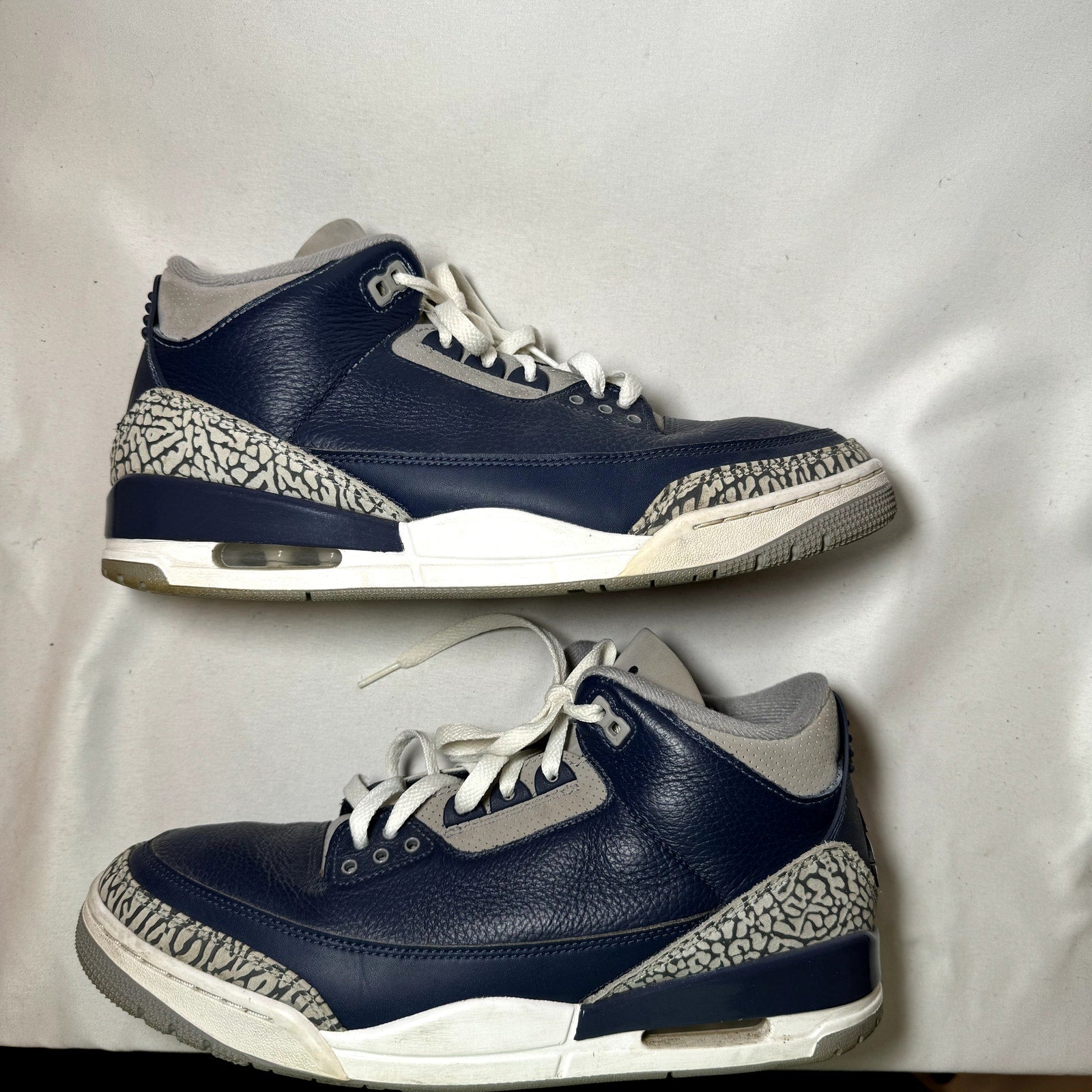 Air Jordan 3 Retro Georgetown Men's Shoes - Size 11