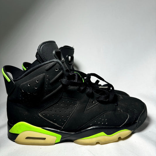 Air Jordan 6 Retro Electric Green Men's Shoes - Size 9.5